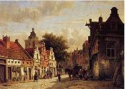 European city landscape, street landsacpe, construction, frontstore, building and architecture. 111 unknow artist